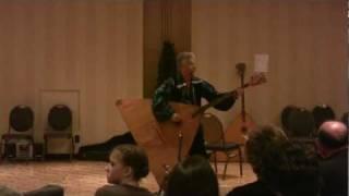 Leonid Bruk plays balalaika-contrabass