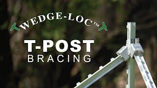 Fencing 101 - Building T-Post Corner Braces with Wedge-Loc