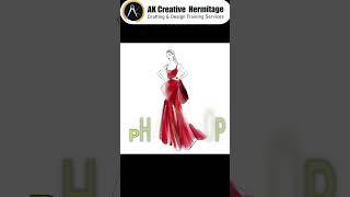 Digital Fashion illustration | AK Creative Hermitage | Fashion Designing