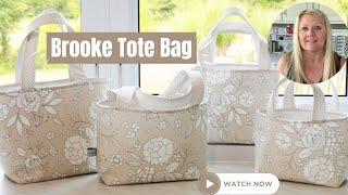 How To Make Large Tote Bag with a Handle