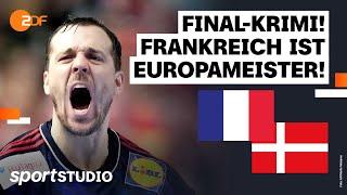 Frankreich – Dänemark | Finale Handball-EM 2024 | sportstudio