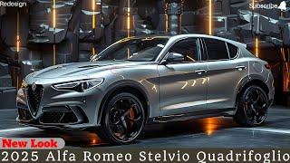 Alfa Romeo Stelvio Quadrifoglio - 2025 New Look The Epitome of Elegance!