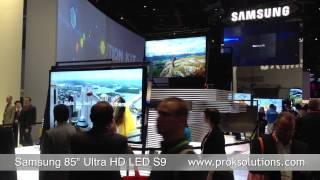 Samsung 85" Ultra HD LED S9 - CES 2013