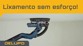 Lixamento sem esforço em todas as direções! - Lixadeira de Parede GTR 550 | Delupo