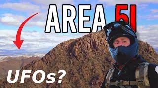 I Spent 24 Hrs on a Mountain Above AREA 51 - Climbing Tikaboo Peak