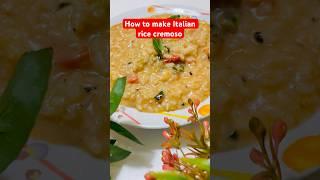 How to make Italian rice #rice #shorts #shortsfeed #shortsvideo