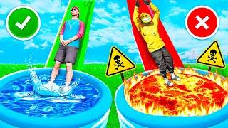 WÄHLE nicht die FALSCHE WASSER RUTSCHE in GTA 5!