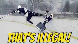 ILLEGAL HOCKEY PLAYS | Episode 3