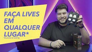 COMO EVITAR QUEDAS NA INTERNET NAS TRANSMISSÕES AO VIVO - Conheça o LiveU Solo