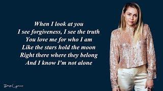 Miley Cyrus - When I Look At You (Lyrics) 