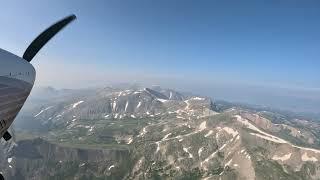 Mosquito Pass in a Cessna 182 (Summer)