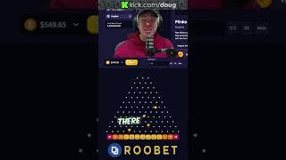 FASTEST 33X ON ROOBET PLINKO! #shorts #plinko #roobet #og