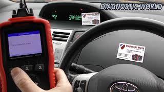 iCarsoft TYT V1.0 ABS Light Reset Toyota Review & Demonstration