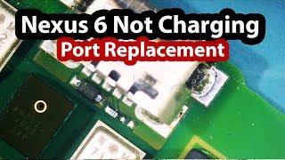 Nexus 6 Not Charging - Damaged charging Port Replacement