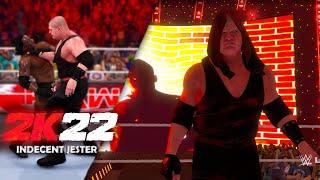 Kane 2003 Unmasked w/ Entrance Graphics, Slow Chemical Theme - WWE 2K22 Mods