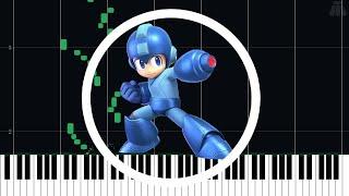 Heat Man - Mega Man 2 - Intermediate Piano Tutorial