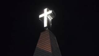 Cross installed at Church of the Nazarene, Union Maine