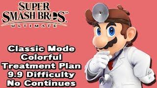 Super Smash Bros. Ultimate (Classic Mode 9.9 Intensity No Continues | Dr. Mario)