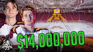 INSIDE GOPHER HOCKEY: Jimmy Snuggerud & Sam Rinzel Show Off Minnesota’s CRAZY Facilities - ChicletsU
