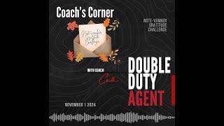 Note-Venmber Challenge Coach's Corner