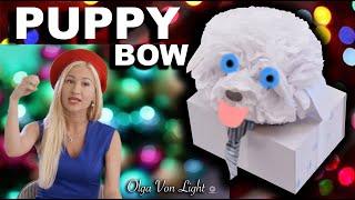 PUPPY BOW with Freeform Wrap Battle Olga Von Light