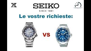 SAMURAI vs MONSTER: due bellissimi  SEIKO a confronto. (Le vostre richieste)