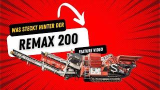 SBM Remax 200 - Der mobile Prallbrecher einfach erklärt