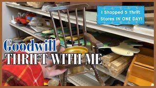 Thrifting FIVE GOODWILLS In One Day