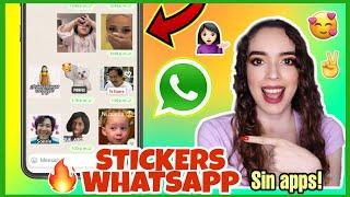 NUEVA FUNCION DE WHATSAPP PARA CREAR STICKERS  Cómo crear tus propios stickers para Whatsapp