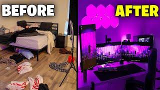 Transforming My Dirty Room Into My Dream Gaming Room!