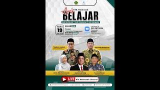 Webinar Asik Belajar, dengan tema: Sosialisasi Penggunaan Buku Belajar Biologi bersama Al-Quran