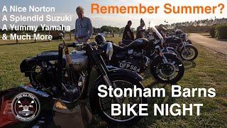 Stonham Barns Bike Night - A Nice Norton, A Splendid Suzuki, A Yummy Yamaha and loads more.