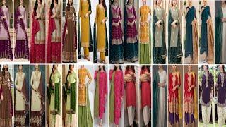 Top 50 Trending colour combination ideas for new dresses ll New colour contrast dupatta suit