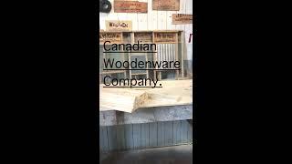 Canadian Woodenware Co,  restored turn of the century Swing Saw.