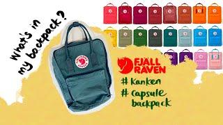 What's in my Fjallraven Kanken 13" Laptop bag? + Protection Tips