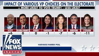 Poll shows one clear leader in Trump VP race