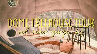 What It's Like to Stay in a DOME TREEHOUSE in Red River Gorge