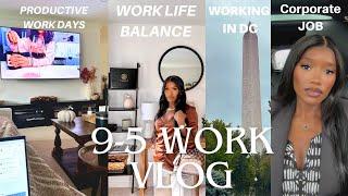 Work Vlog | Work Week In My Life | Corporate 9-5 Office HR Job | Work Routine & Productive Work Days