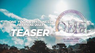 One Yoga & Wellness Festival 2023 @Babakamp | Teaser