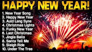 Happy New Year Songs 2025  Happy New Year Music  New Year Fireworks 2025  New Year Background