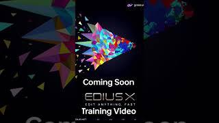 Edius X Training Video Coming Soon @EDIUSPROJECT @EdiusMagic @EDIUSNET @EditZoneBD