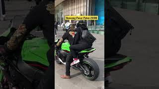 BONCENG PACAR PAKAI MOGE ZX10R