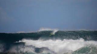 Luke Shepardson's great wave at the Eddie Aikau Big Wave Invitational