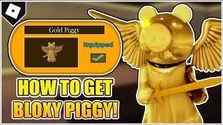 How to UNLOCK GOLD PIGGY SKIN + *ALL 4 WHEEL LOCATIONS* in PIGGY! (BLOXY AWARDS EVENT SKIN) [ROBLOX]