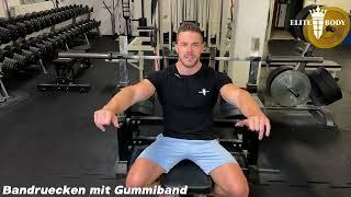 Bankdrücken mit Gummibändern - Anleitung durch Personal Trainer #bankdrücken