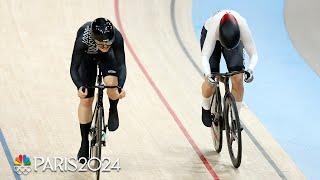 Ellesse Andrews speeds to women's sprint gold, second of Paris Games | Paris Olympics | NBC Sports