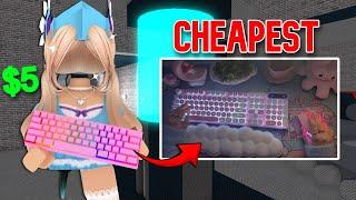 I Played MM2 With The CHEAPEST KEYBOARD And MOUSE... (Murder Mystery 2)