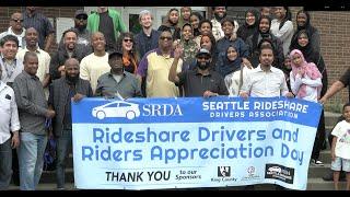 Seattle Rideshare Drivers Association Appreciation Day | Somali Bridge - WA