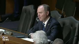 WATCH: Sen. Schiff questions Bondi about conflicts of loyalty, marriage equality