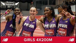 Girls 4x200m - New Balance Nationals Indoor 2025